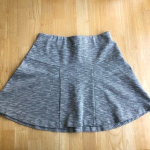 Light Grey Flare Skirt